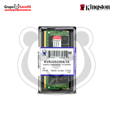 MEMORIA RAM SODIMM KINGSTON...
