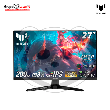 MONITOR GAMER ASUS 27"  IPS...