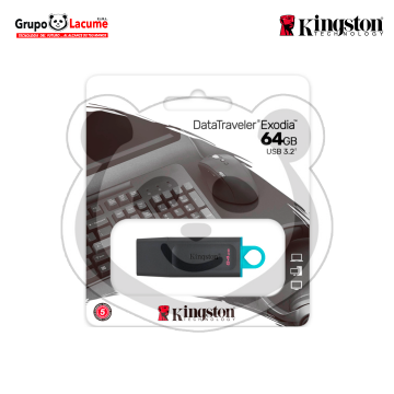 MEMORIA USB KINGSTON 64GB...