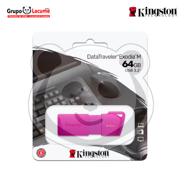 MEMORIA USB KINGSTON 64GB...
