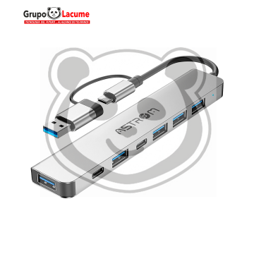 HUB ASTROM HUB USB 7 EN 1...