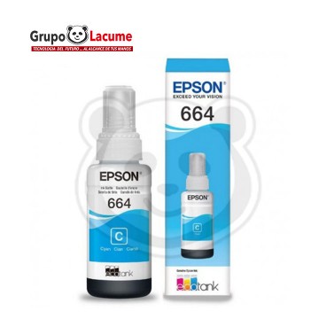 TINTA EPSON 664 L200 CYAN...