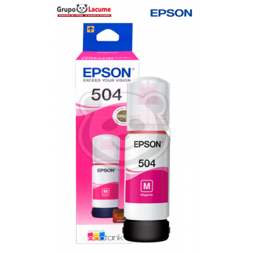 TINTA EPSON 504 MAGENTA...