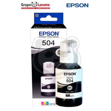 TINTA EPSON 504 NEGRO BLACK...