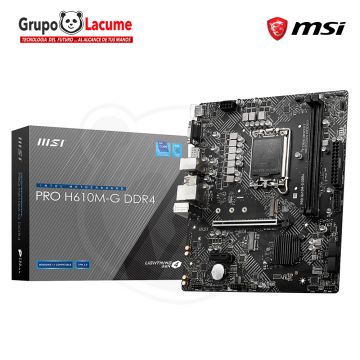 TARJETA MADRE MSI H610M-G...